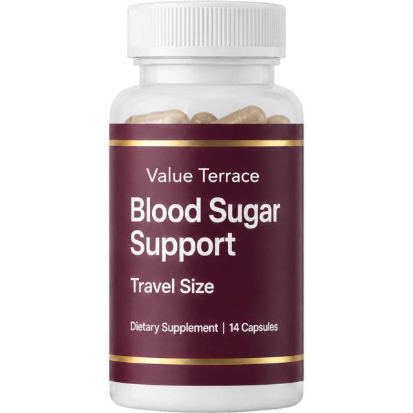 Value Terrace 1 Travel Size Blood Sugar Support